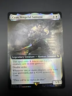 Cyan, Vengeful Samurai Final Fantasy MTG Rare #0132 NM - Image 1