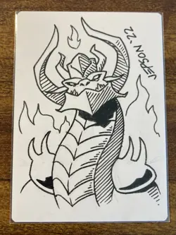 MTG✨Signed DECREE OF PAIN Artist Proof w/Original Art✨SLD RARE IAN JEPSON Art - Image 3