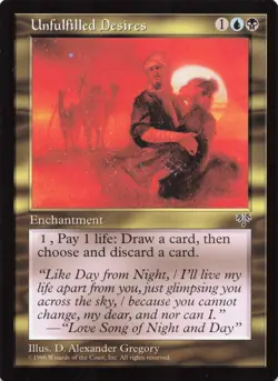 MTG - Unfulfilled Desires - Mirage - Image 1