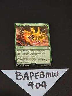 NM Chocobo Kick, MTG, Final Fantasy, Magic the Gathering, 178 - Image 1