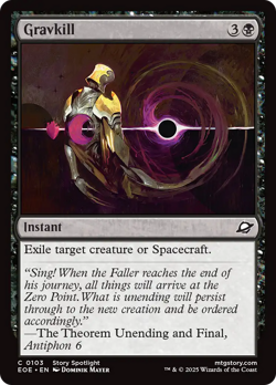 4x Gravkill 103 Near Mint NM EOE Edge of Eternities x4 Magic MTG PLAYSET - Image 1