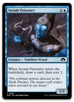 Serum Visionary #69 (NM) Modern Horizons 3 MH3 Magic MTG - Image 1