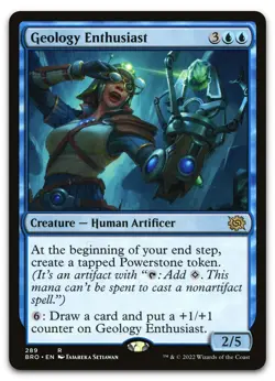 Geology Enthusiast #289 (NM) Brothers' War BRO Magic MTG - Image 1