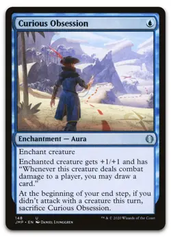 Curious Obsession #148 (NM) Jumpstart JMP Magic MTG - Image 1
