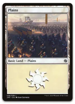 Plains (038) #38 (NM) Jumpstart JMP Magic MTG - Image 1