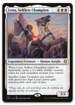 Lena, Selfless Champion #117 (NM) Jumpstart JMP Magic MTG - Image 1