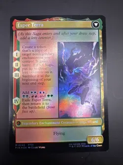 Terra, Magical Adept Final Fantasy MTG Mythic FIC #0245 NM - Image 2