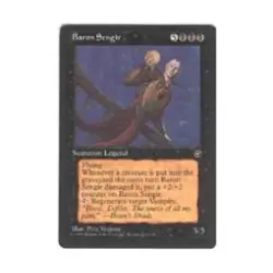 WOTC MtG Homelands Baron Sengir (R) VG - Image 1