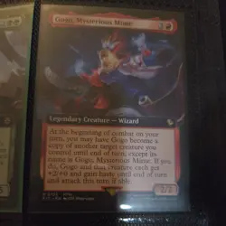 Gogo, Mysterious Mime Extended Art Regular - Final Fantasy Commander MTG-NM - Image 1
