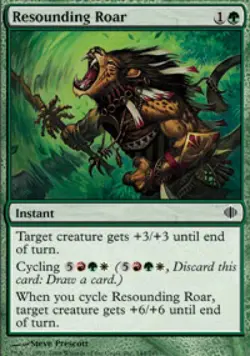 Resounding Roar - Light Play MTG Shards of Alara - Image 1