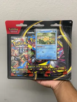 Pokemon Mega Evolution 3 Pack Blister - Image 1