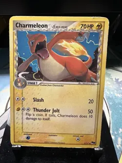 Charmeleon Delta Species 5/17 POP Promo 2007 Non-Holo Vintage Pokemon Hp - Image 2