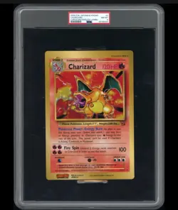 CHARIZARD COROCORO ENGLISH JUMBO #4 2000 POKEMON JAPANESE PROMO PSA 8 NM-MT - Image 1