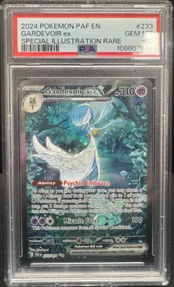 2024 POKEMON PAF EN-PALDEAN FATES SPECIAL ILLUSTRATION RARE GARDEVOIR EX PSA 10 - Image 1