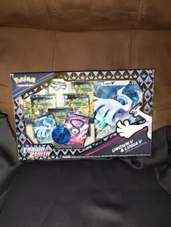 Pokemon TCG: Crown Zenith Unown V Lugia V Special Collection SEALED - Image 1