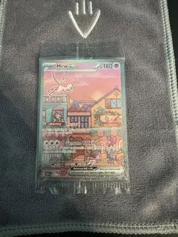Mew ex SVP 053 Pokemon TCG Scarlet Violet 151 Black Star Promo Full Art SEALED - Image 1