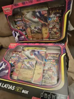 Pokemon TCG Mega Latias EX BOX w 4 Mega Evolution Boosters, 1 Lenticular & Promo - Image 5