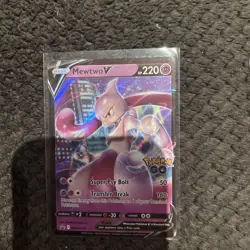 Mewtwo V SWSH223, Black Star Promo, Pokemon, NM - Image 1