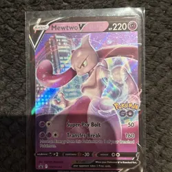 Mewtwo V SWSH223, Black Star Promo, Pokemon, NM - Image 2