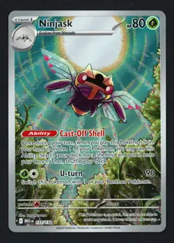 Ninjask 137/132 Mega Evolution Illustration Rare Pokemon TCG - Image 1