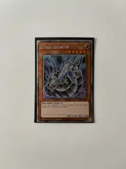 Yugioh Cyber Dragon (Platinum Secret Rare) RA03-EN155 1st Edition NM - Image 1