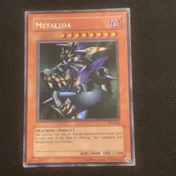 Metalzoa TFK-002 Secret Rare Yugioh Video Game Promo The Falsebound Kingdom VLP - Image 1
