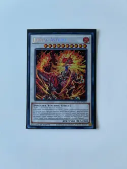 Yugioh Jurrac Astero Secret Rare BLMM-EN018 1st Edition NM - Image 1