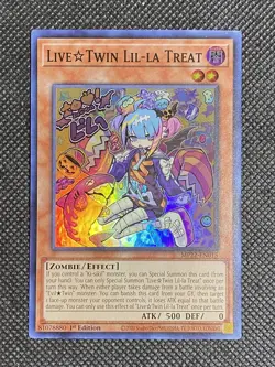 YuGiOh! Live Twin Lil-la Treat HOLO MP22-EN015 Super Rare 1st Edition 2020 NM/M - Image 1
