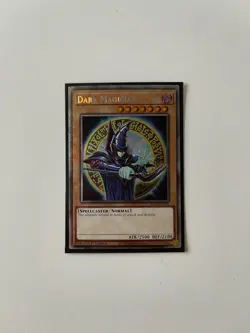 Yugioh Dark Magician 9th Art (Platinum Secret Rare) RA04-EN106 1st Edition NM - Image 1