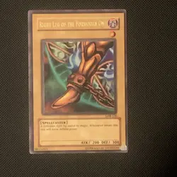 Right Leg Of The Forbidden One LOB-120 Holo Ultra Rare Yugioh Card - Image 1