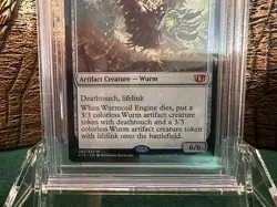 Wurmcoil Engine - MTG - Commander 2014 - NM to Mint. BGS 8.5 Quad++ with a 10 - Image 3