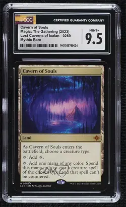 Cavern of Souls Magic: The Lost s Ixalan LCI CGC 9.5 Mint+ - Image 1