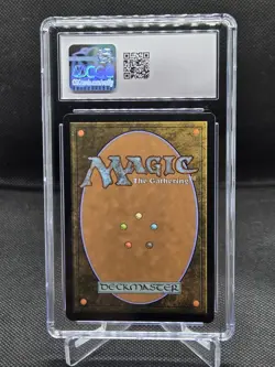 MTG Double Masters 2022 Foil Borderless Forbidden Orchard 405 CGC Gem Mint 10 - Image 2