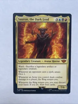 MTG Lord Of The Rings - Sauron, The Dark Lord #224 - Pack Fresh 🔥 - Image 1