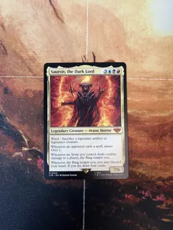 Sauron, the Dark Lord Universes Beyond: the Lord of the Rings MTG non-foil - Image 1