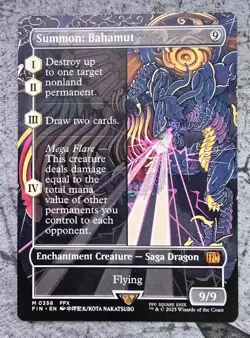 Summon: Bahamut (Borderless) Final Fantasy Regular - Image 1