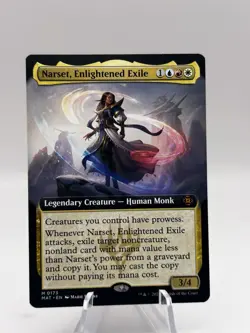 Narset, Enlightened Exile 0173 Extended Art MOM: The Aftermath MAT MTG NM - Image 1