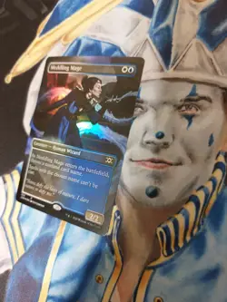 Meddling Mage FOIL Borderless MTG Double Masters Rare NM-M Pack Fresh x1 SC1 - Image 3