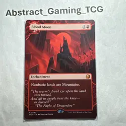 MTG - Blood Moon - (WOT #43) - Wilds of Eldraine: Enchanting Tales - Regular -NM - Image 1