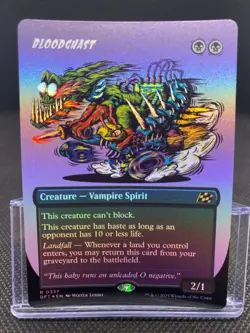MTG Bloodghast - Aetherdrift NM/Foil Borderless English - Image 1