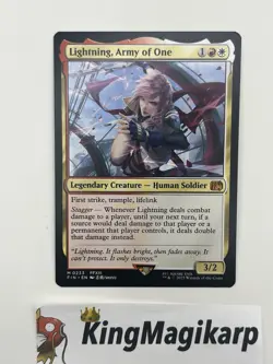 Lightning, Army of One #0233 (Regular) MTG Final Fantasy Mythic English - NM - Image 1