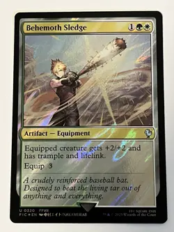 Behemoth Sledge Final Fantasy Surge Foil MTG 0320 NM - Image 1