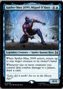 Spider-Man 2099, Miguel O'Hara M Marvel's Spider-Man: Eternal-Legal 8 NM Regular - Image 1