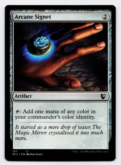 Arcane Signet [157] MIC Common Non-Foil [MTG Card English] - Image 1