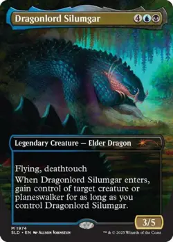 MTG English Dragonlord Silumgar NM Normal Secret Lair - Image 1