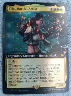 Near Mint x 1 Tifa, Martial Artist Foil Extended Art Final Fantasy Pack Fresh!! - Image 1