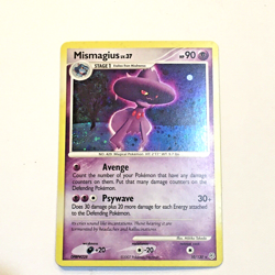 Pokemon 2007 Mismagius 10/130 Diamond & Pearl TCG Holo Rare Card LP - Image 1