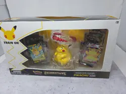 Pokemon TCG: Celebrations Premium Figure Collection Pikachu VMAX 25th Ann Y1 820650809408 - Image 1