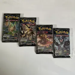 Pokemon 4x S&M Ultra Prism Booster Packs Factory Sealed - All 4 Art Sets! - Image 1