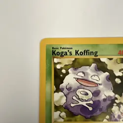 Pokemon Gym Challenge Non-Holo Koga's Koffing 79/132 NM - Image 3